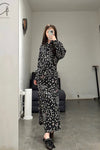 SAMUEL GUI YANG Long Skirt AW22DR01-2 Petals AW22DR01